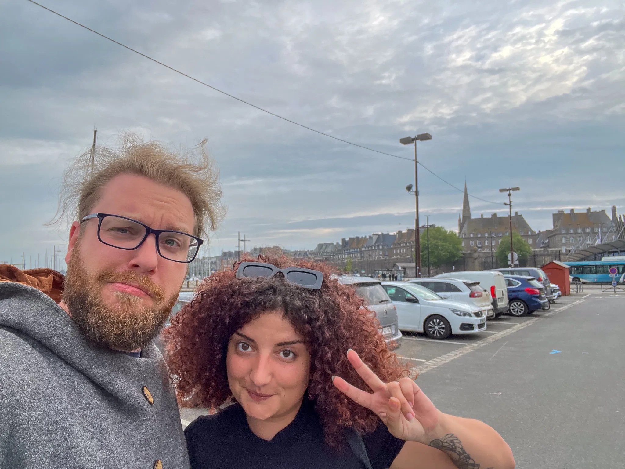 Arrival in Saint-Malo