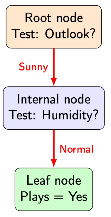 Single decision path