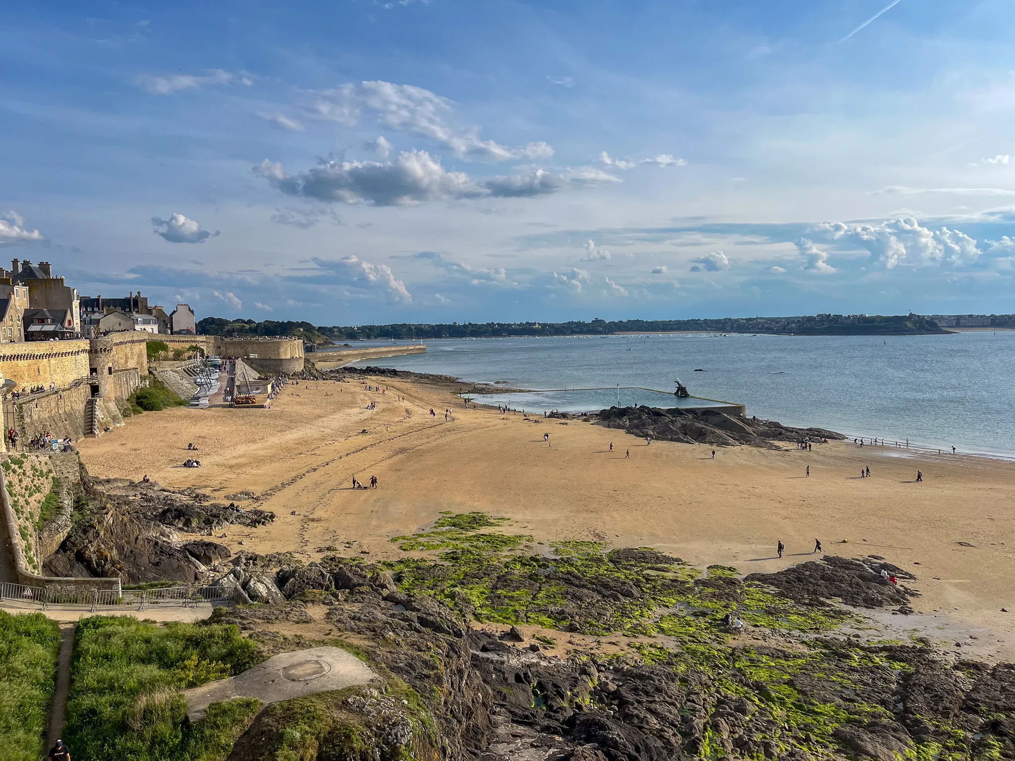 Beach in Saint-Malo